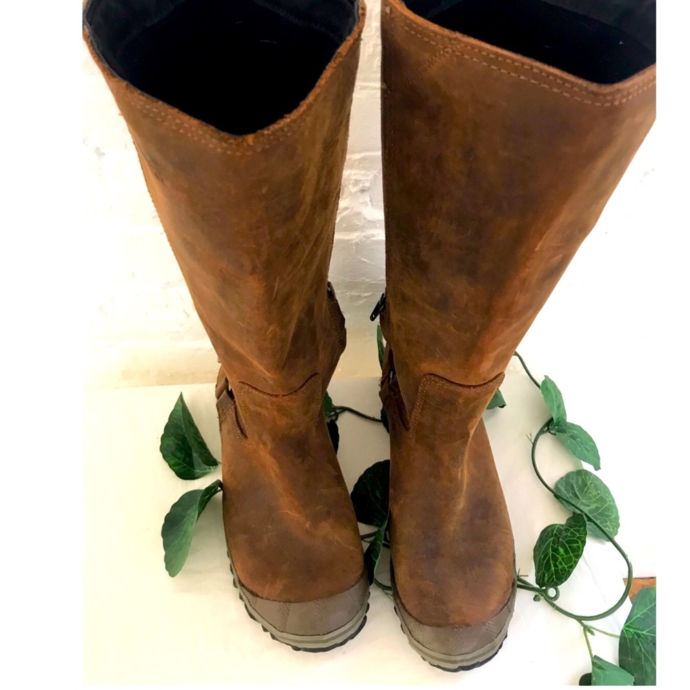 Sorel womens waterproof leather Slimboots